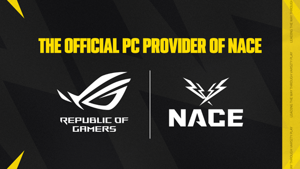 ASUS ROG the official provider of NACE